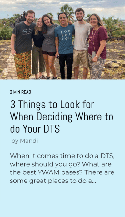 3 Things to Look for When Deciding Where to do Your DTS