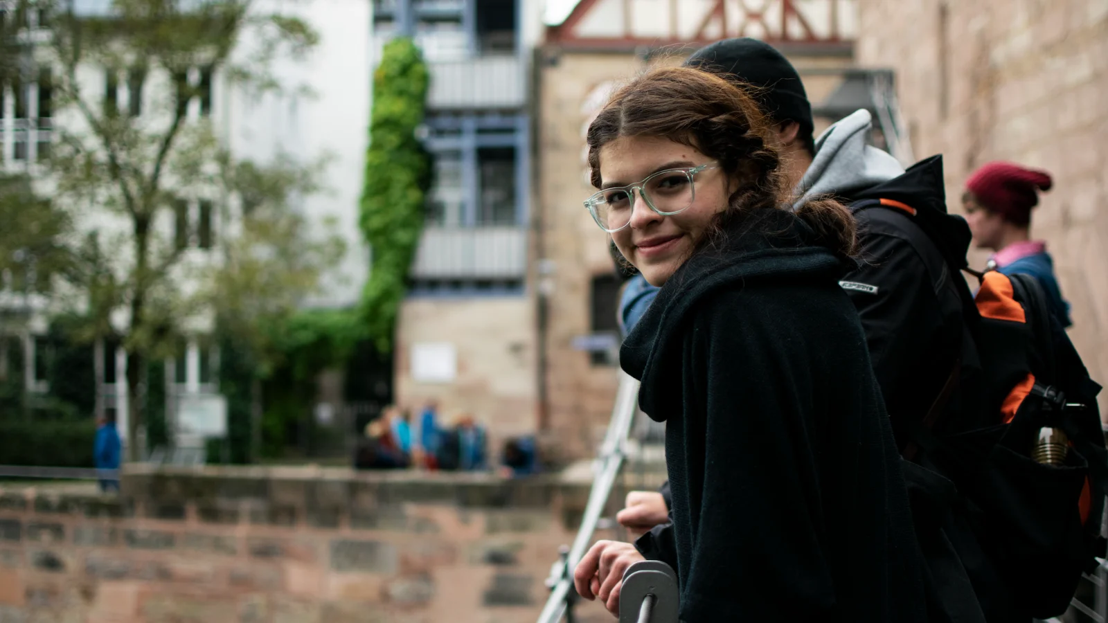 Estudante da ETED em Nuremberg, Alemanha